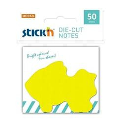 Stick'n Notes samoprz. kształty zoo papierowe 50k. rybka 217771