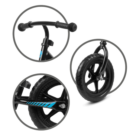Rowerek REBEL BLACK 104871 Rower