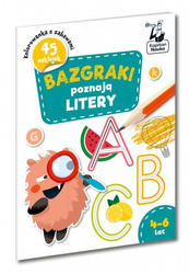 Książeczka Bazgraki poznają litery 816250