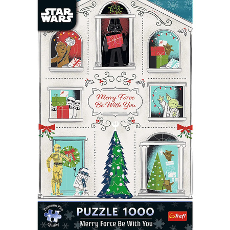 Puzzle Trefl 1000 Premium Plus Niech Moc Świąt będzie z Tobą 120875