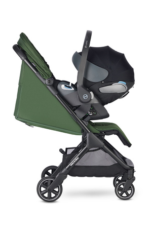 Easywalker Jackey2 Przestronny, samoskładający się wózek spacerowy Deep Green 117004