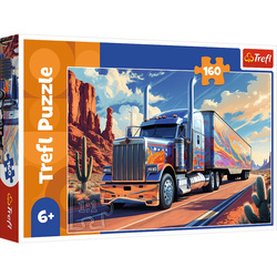 Puzzle Trefl 160 Cieżarówka w trasie 154139