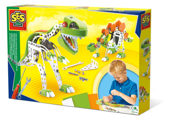 Ses Creative Metalowy konstruktor Dinozaur 149581