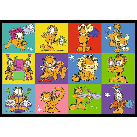 Puzzle Trefl 4x250 Garfield nie lubi poniedziałków 133448