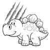 Kolorowanka Dino świat 30k 605935