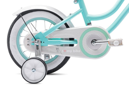 Rowerek 16 cali Heart bike miętowy J03.016.3.5 Rower