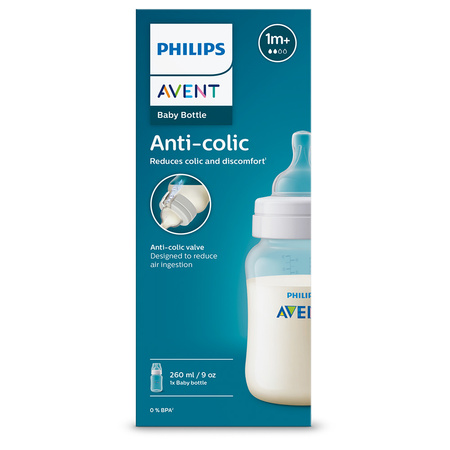 Philips AVENT Butelka antykolkowa 260 ml 1m+ 996736