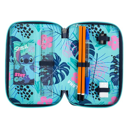 PIÓRNIK POTRÓJNY Z WYPOSAŻENIEM STITCH STAY COOL 686719