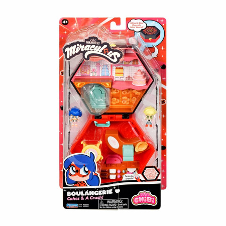 Miraculous Biedronka i Czarny Kot Chibi Boulangerie Piekarnia 505518