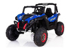 Auto na akumulator Jeep XMX603 niebieski MP4