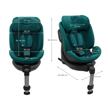 Kinderkraft Xrider 2i-Size Green 926756 Fotelik samochodowy