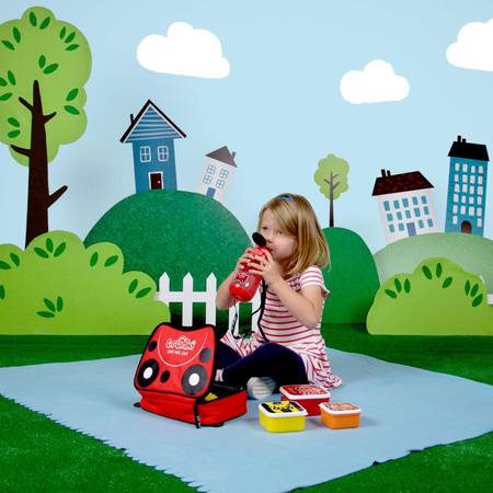 Trunki bidon ze słomką i paskiem biedronka harley 202966