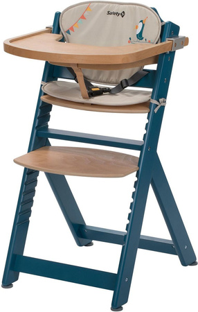 Sf1 timba highchair petrol blue - krzesełko z wkładką 299034
