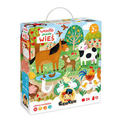 CzuCzu Wesołe puzzle Wieś 2+ 493020