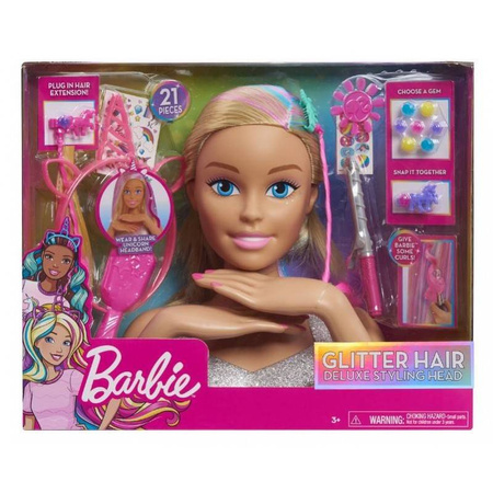 Barbie deluxe głowa do stylizacji 635762