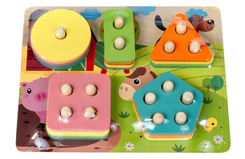 UKŁADANKA DREWNIANA KSZTAŁTY 849849