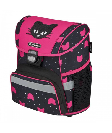 Herlitz Tornister Loop Plus Black Cat 255682 Z WYPOSAŻENIEM