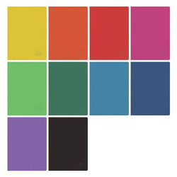 Zeszyt B5 60 kartek w kratkę Rainbow Classic Collection 555646