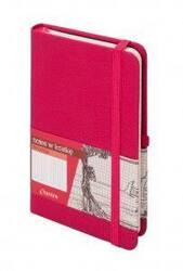 Notes kratka A6 Secesja Różowy 031982