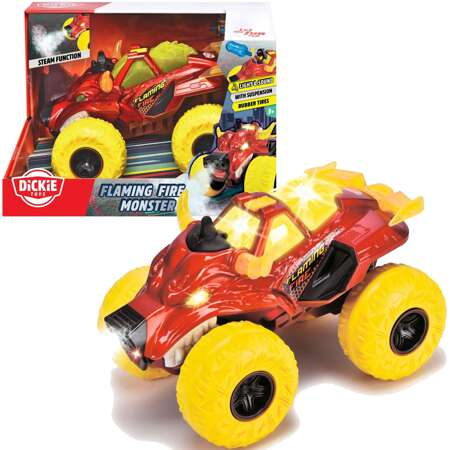 Dickie Pojazd Fire Monster z parą 25cm 088735