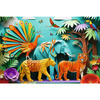 Puzzle Trefl 160 40-lecie Trefl Paper Art Dżungla 400519