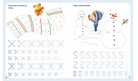 Zabawy z Felusiem i Guciem. Ćwiczymy wzory i szlaczki 142269