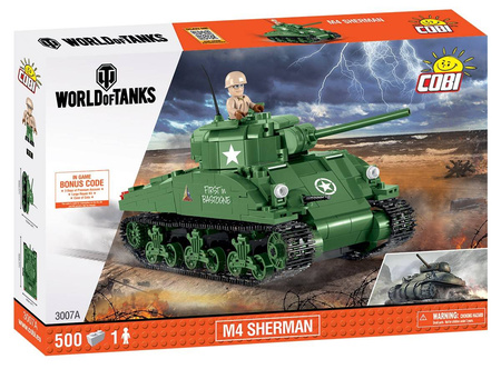 Cobi 3007a m4 sherman 500 kl.