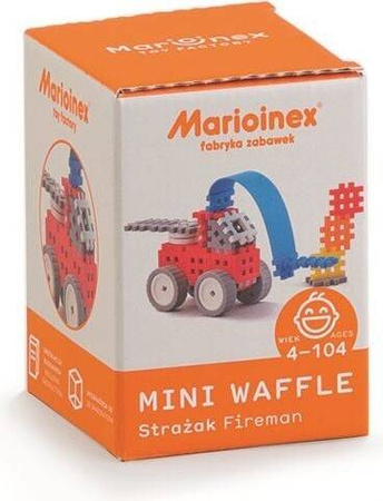KLOCKI WAFFLE MINI - STRAŻAK MAŁY 902516