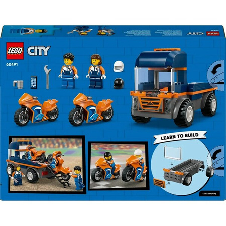 LEGO 60491 CITY Laweta dla motocykli 056608