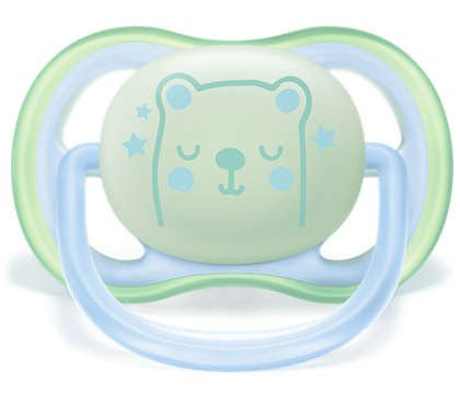 Avent smoczek ultra air nightime boy 0-6m 901747