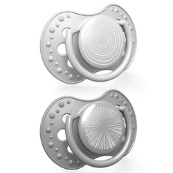 Lovi Smoczek silikonowy dynamiczny 6-18m 2szt Harmony Boy 853867