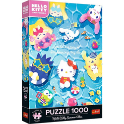 Puzzle Trefl 1000 Premium Plus Hello Kitty Letni relaks 120677
