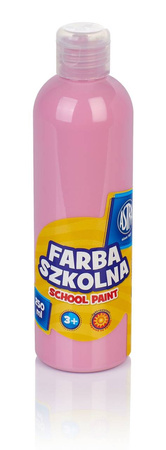 Farba astra 250ml różowa jasna szkolna 108292