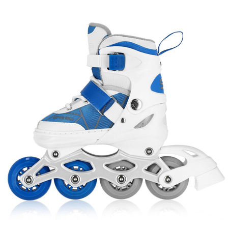 Rolki regulowane dziecięce spokey tony roz.34-37 white/blue