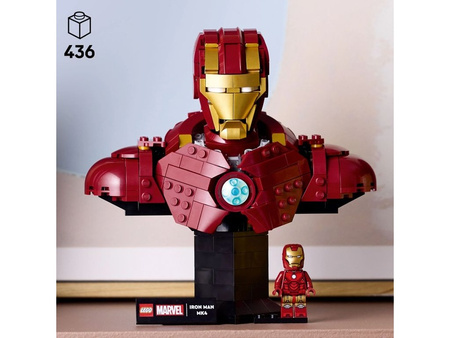 Lego 76327 Popiersie Iron Mana MK4 824208