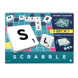 Mattel Gra HXM53 Scrabble Original wersja odnowiona 234189