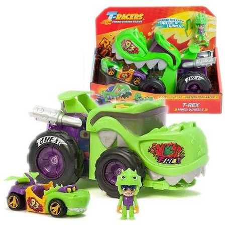 T-Racers Mega Wheels T Rex Pojazd 018057