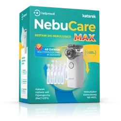 NebuCare MAX zestaw do nebulizacji HelpMedi Katarek 776473
