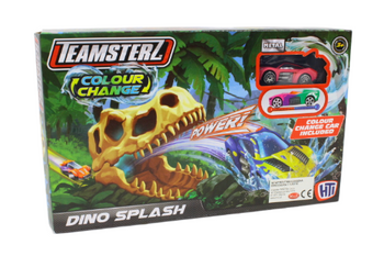 Teamsterz Wyrzutnia czaszka dino z 1 autkiem 755213