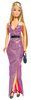 Steffi lalka glitter style z sukienkami 024187