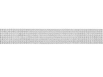 Taśma z cyrkoniami, srebrny, 4x900cm