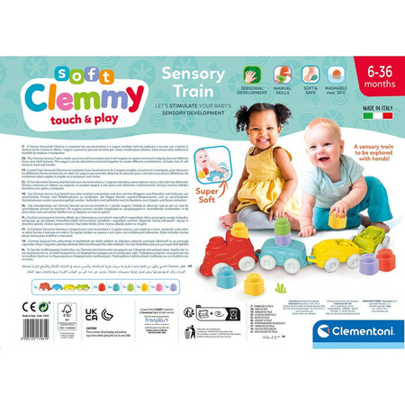 Clementoni Baby Clemmy Pociąg sensoryczny 179619