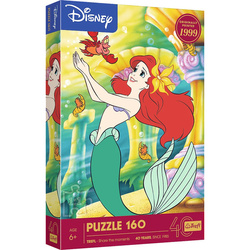 Puzzle Trefl 160 40-lecie Trefl Mała Syrenka Disney 400564