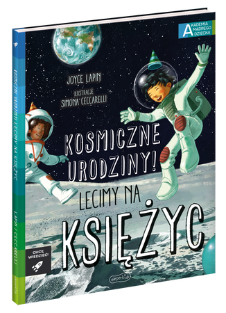 HarperKids Książeczka Kosmiczne urodziny Lecimy na Księżyc 662712