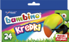 Kredki Bambino świecowe 24 kol. 000218