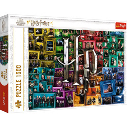 Puzzle Trefl 1500 Harry Potter Na przestrzeni filmów 261851