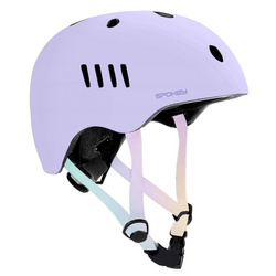 Kask rowerowy 48-54 cm Pumptrack fiolet 447791