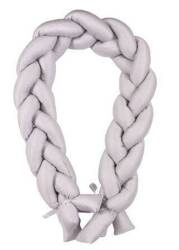 Babymatex Ochraniacz do łóżeczka Warkocz satynowy dł 200cm 058520