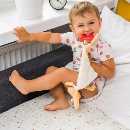 Babyono bambusowe prześcieradła z gumką do łóżeczka Forest 412183