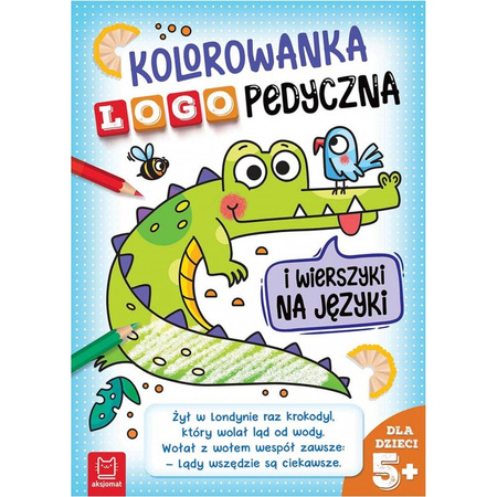 Kolorowanka logopedyczna i wierszyki na języki 139037